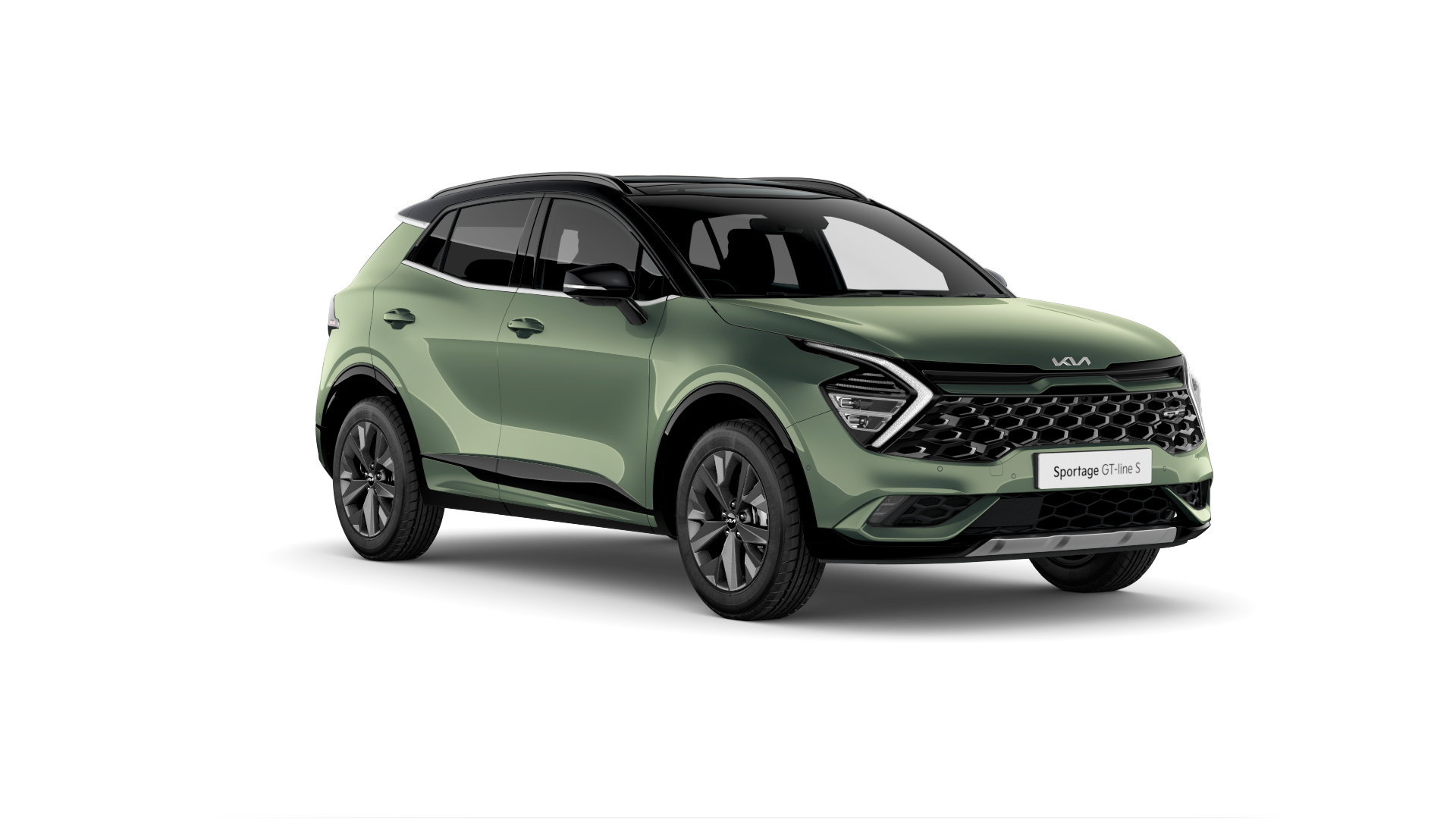 Kia Sportage 2018 Gt Line S Hybrid Experience Green With Black Roof 0000
